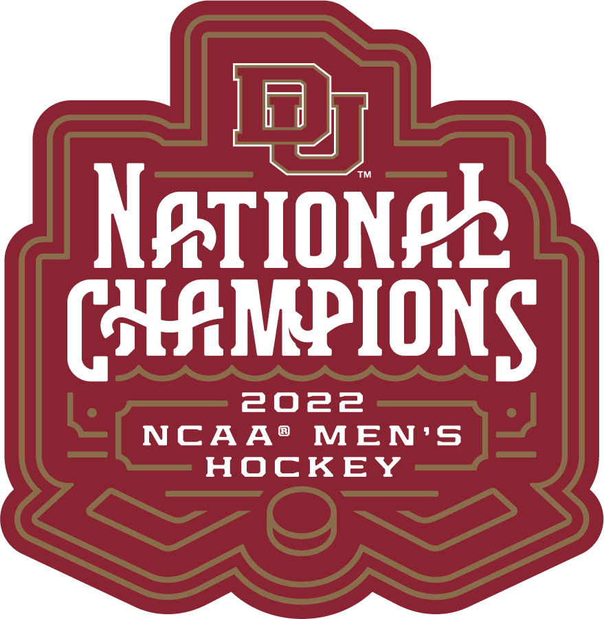 Denver Pioneers 2022 Champion Logo diy DTF decal sticker